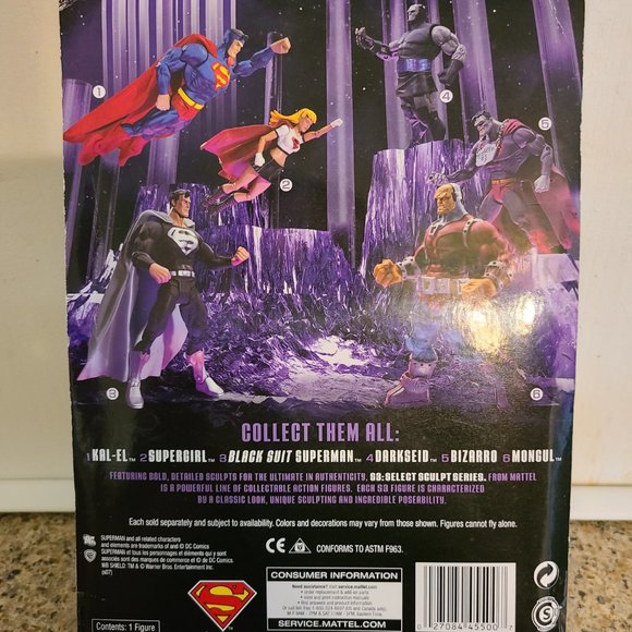 DC Super Heroes -S3 Select Sculpt Series -Superman, Supergirl, & Bizarro Set - Picture 6 of 9